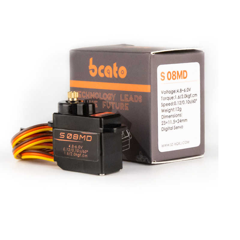 Rc Helicopter Battery - Bcato S08MD 2,4 kg Digitalservo 12