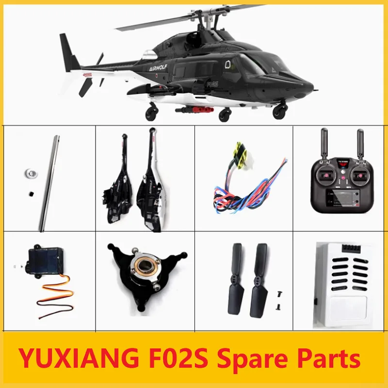 Rc Helicopter Blade - Ersatzteilliste für YUXIANG F02S Airwolf RC
