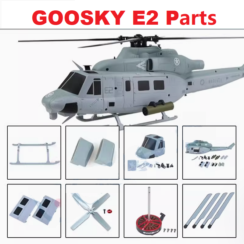 Ersatzteile für GOOSKY E2 UH-1 – Rc Helicopter Blade Bewertung und Preis